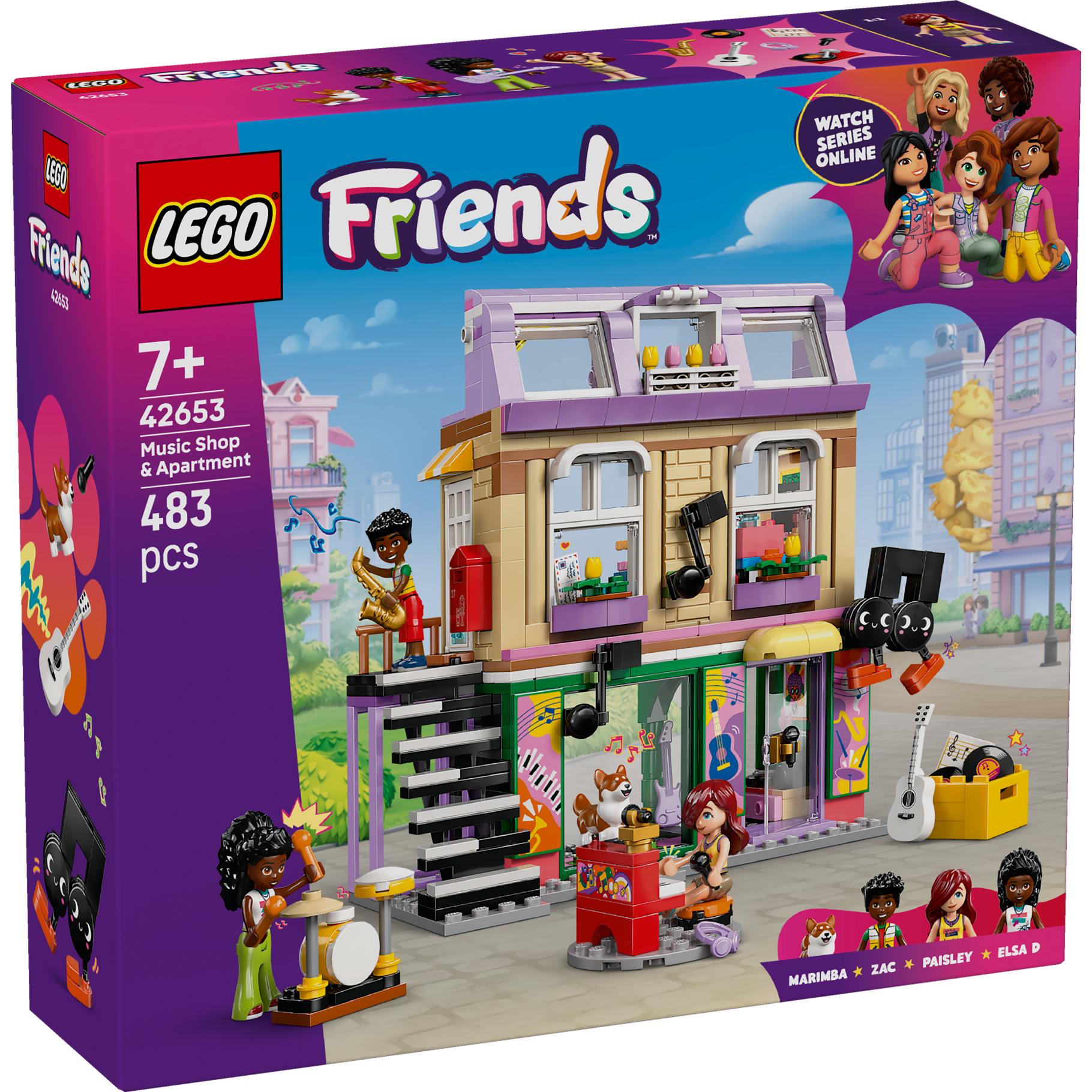 LEGO FRIENDS 42653 MUZIEKWINKE - 411 8152 - 0010538102