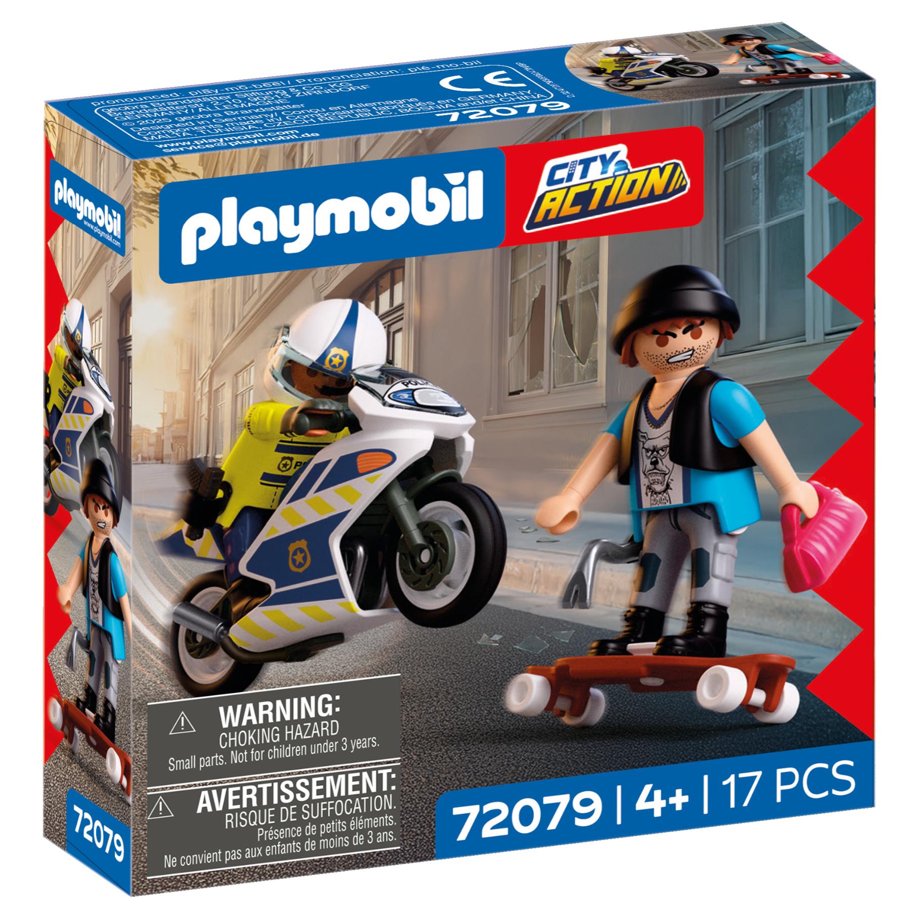 PLM 72079 ACHTERVOLGING MET MOTORFIETS - 437 2079 - 044595