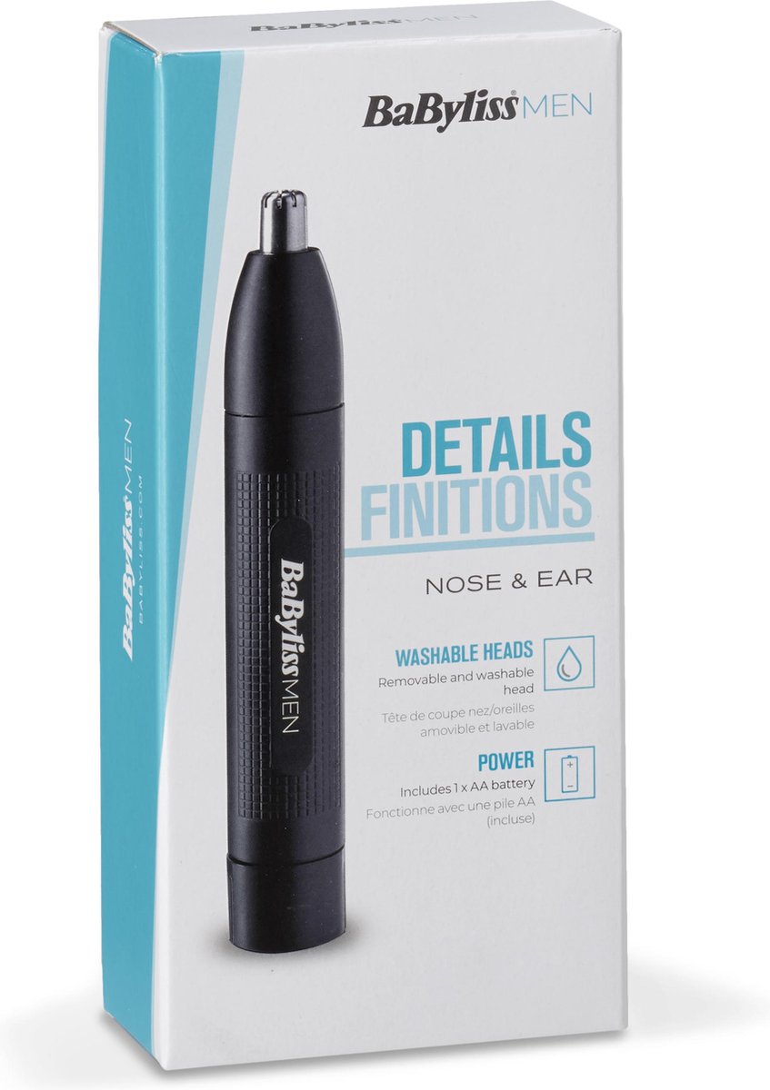 BABYLISS NEUSTRIMMER OORTRIMMER E650E - 5 10 20 21 - 096539