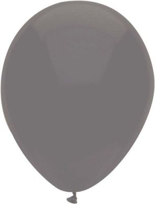 BALLONNEN UNI GRIJS 10 STUKS - 5 10 20 30 40 50 60 70 80 90 100 110 120 130 140 142 - 207982
