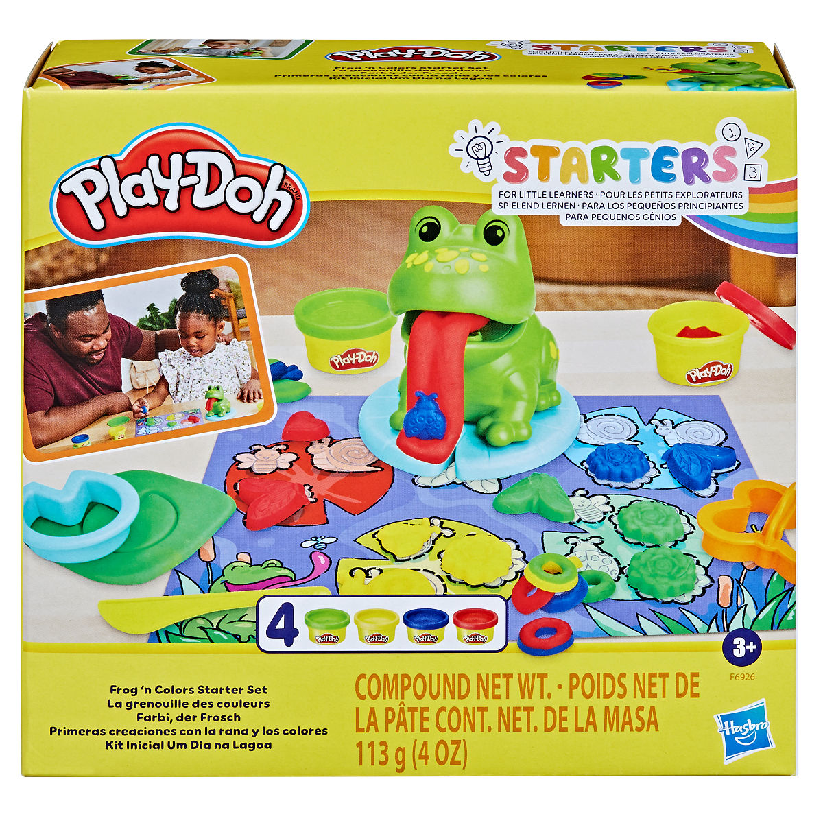 PLAYDOH KIKKER & KLEUREN  STARTER - 5010994208387 - 289204