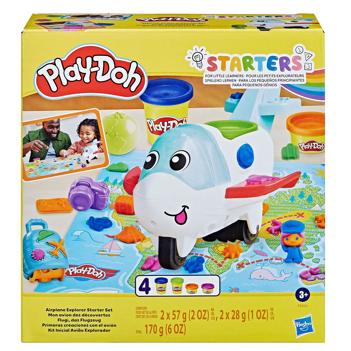 PLAY DOH VLIEGTUIG EXPLORER STAR - 5010996201423 - 007566