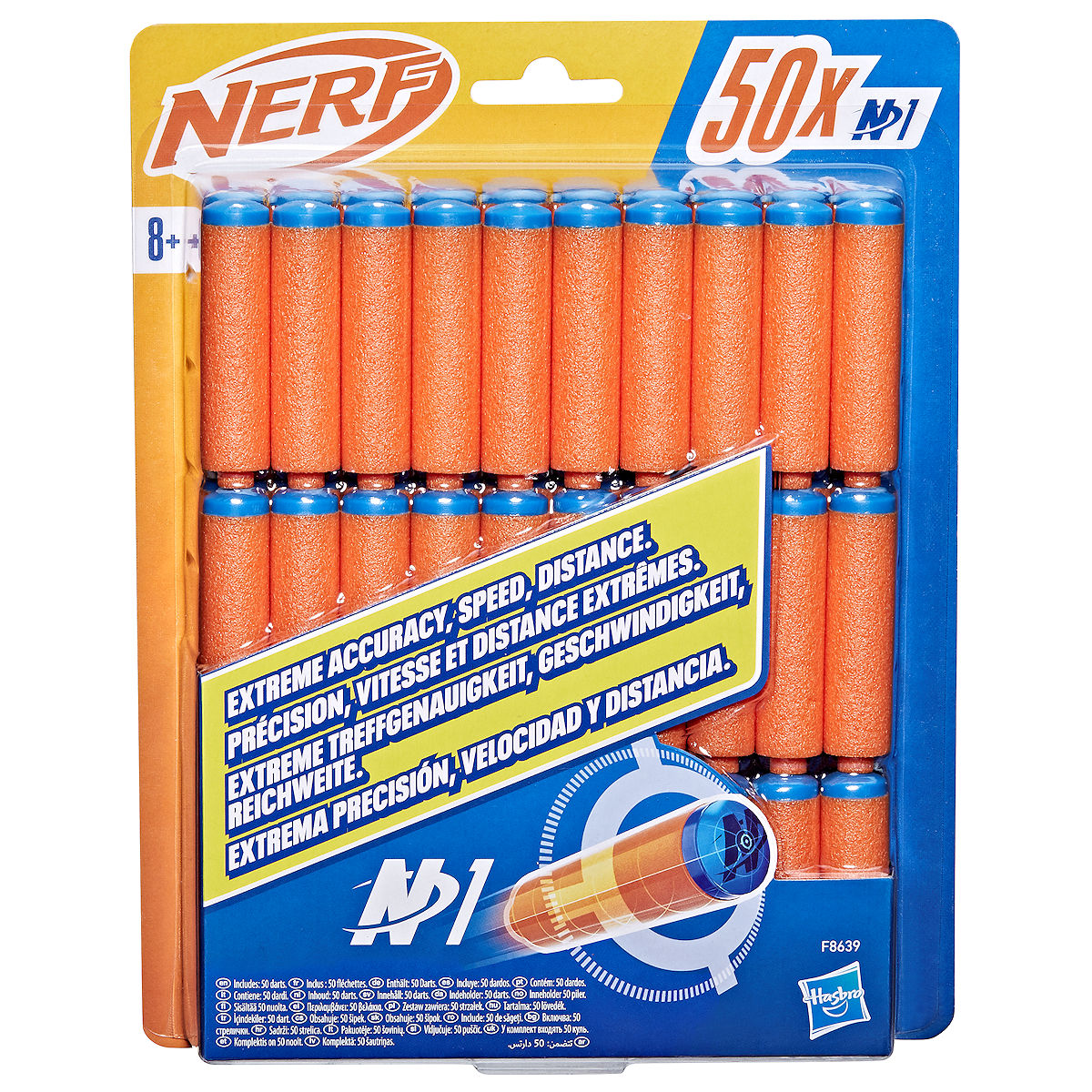 NERF N SERIES REFILL 50 DARTS - 5010996211385 - 0010543026