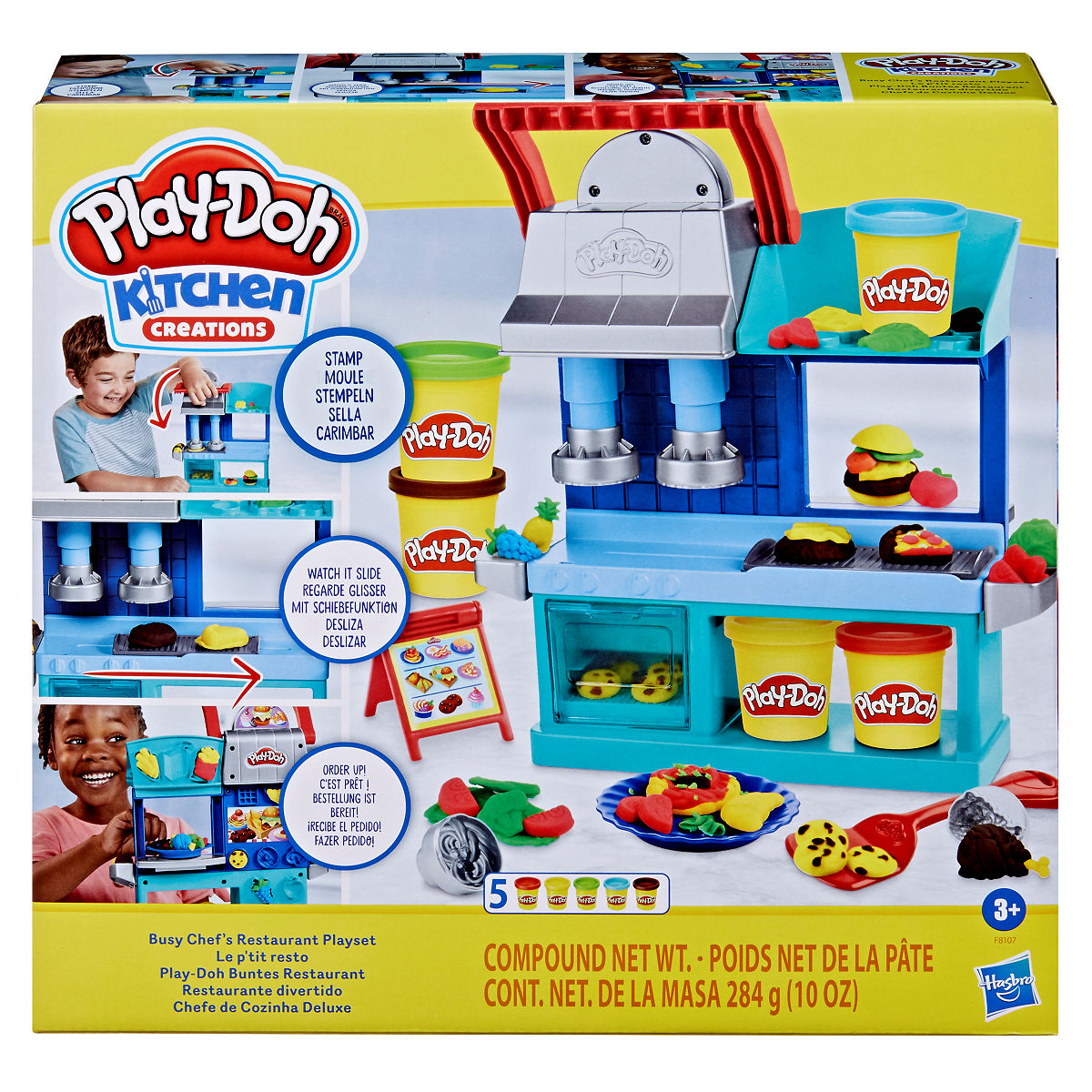 PLAY-DOH KITCHEN CREATION BUSY CHEFS RES - 5010996245458 - 0010543028