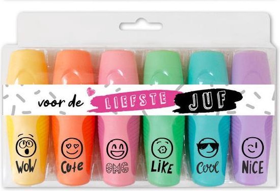 HIGHLIGHTER PASTEL LIEFSTE JUF & MEESTER - 515169 - 515169