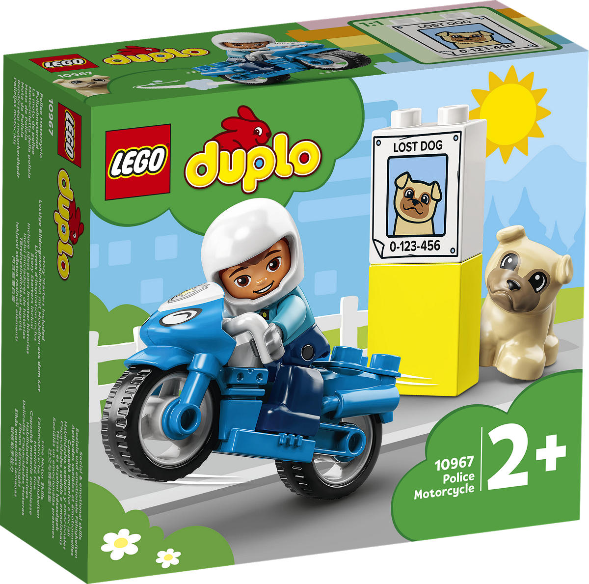DUPLO 10967 POLITIEMOTOR - 5702017153636 - 527771