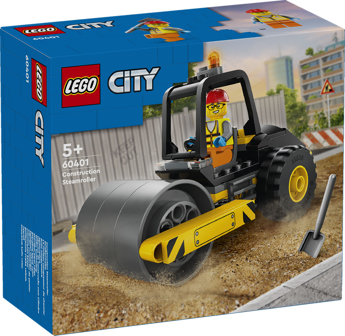 LEGO CITY 60401 STOOMWALS - 5702017566740 - 533767
