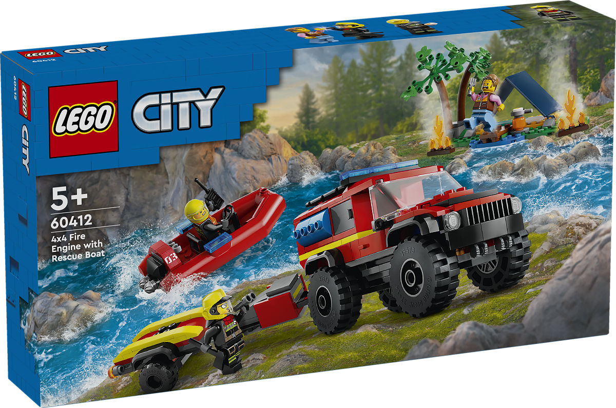 LEGO CITY 60412 BRANDWEERAUTO+REDDINGSBO - 5702017582948 - 533761