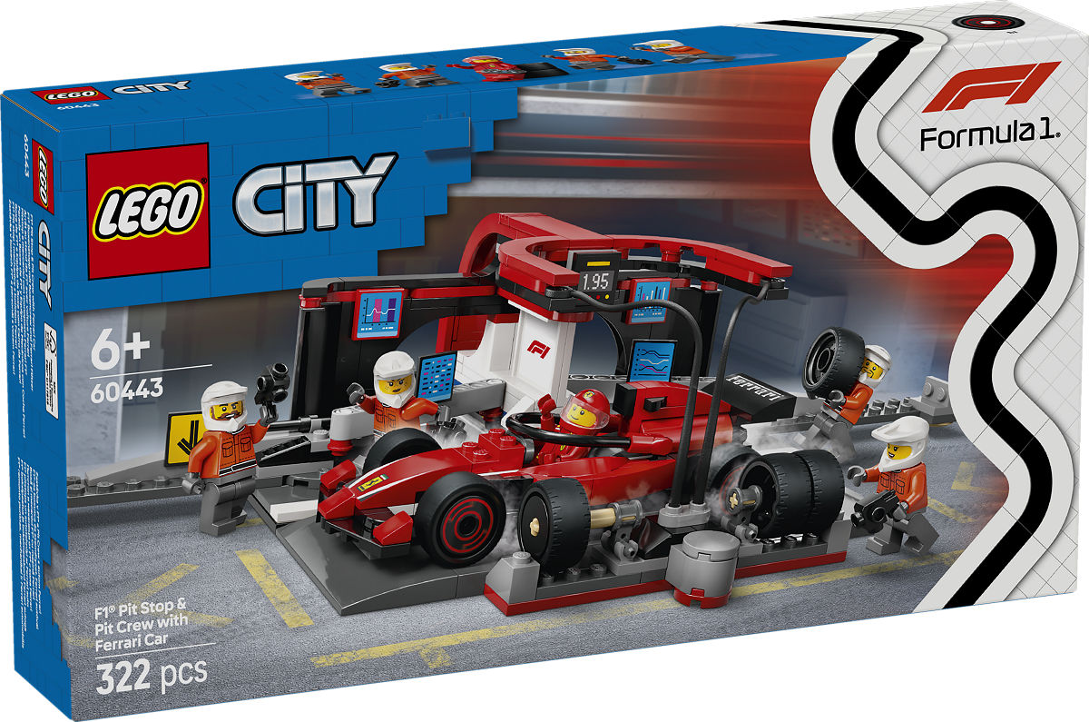 60443 LEGO CITY F1 PITSOP EN PITCREW - 5702017812496 - 537102