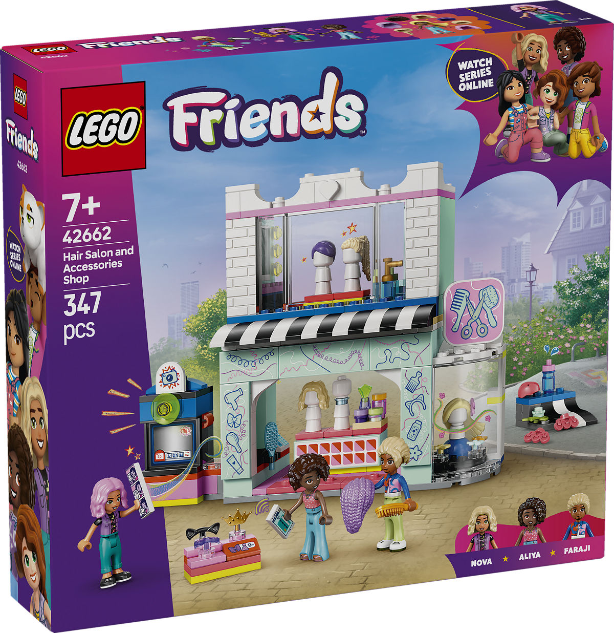 42662 LEGO FRIENDS KAPSALON + ACC WINKEL - 5702017815282 - 537124