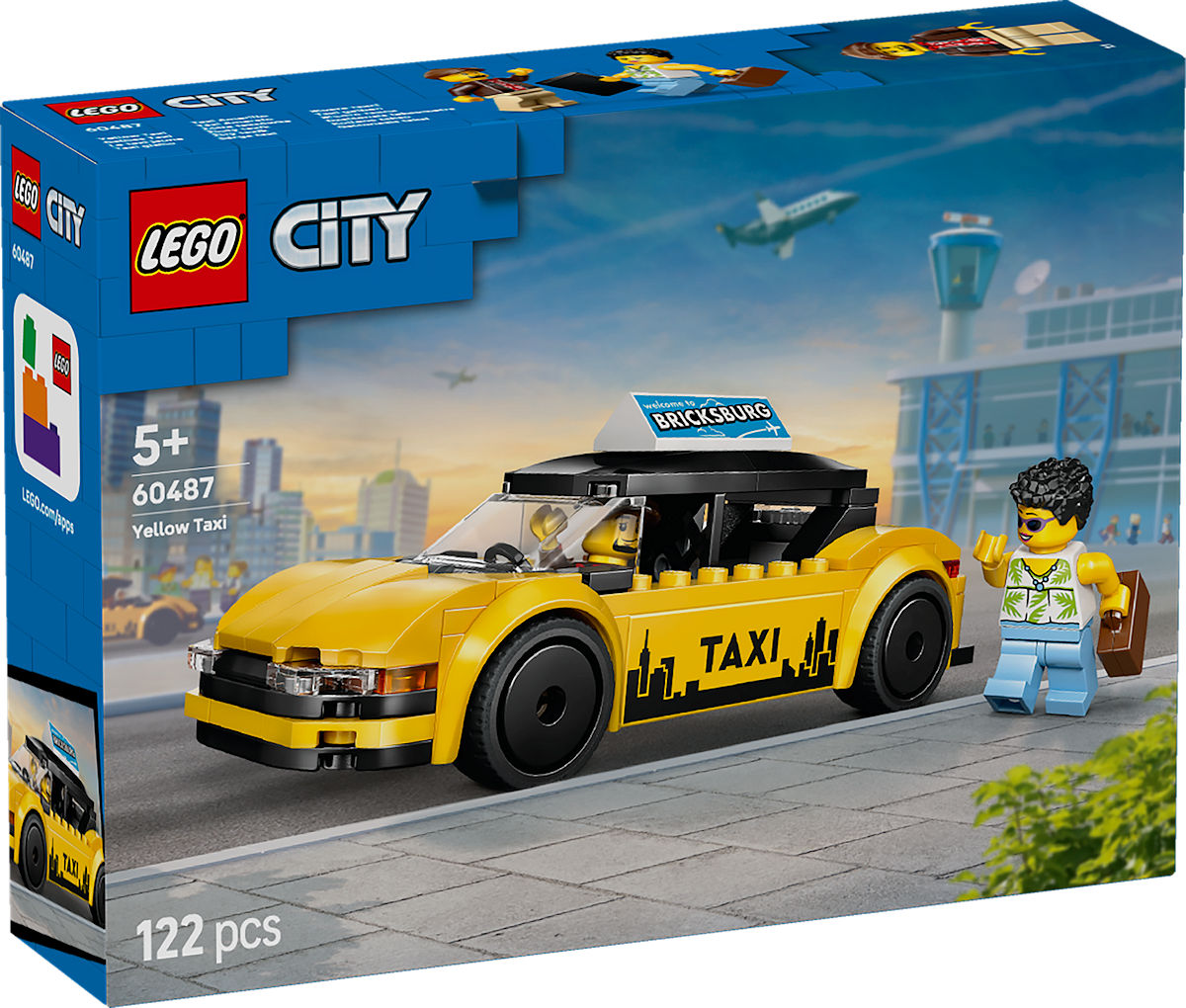 LEGO GELE TAXI 60487 - 5702018031926 - 0010538968