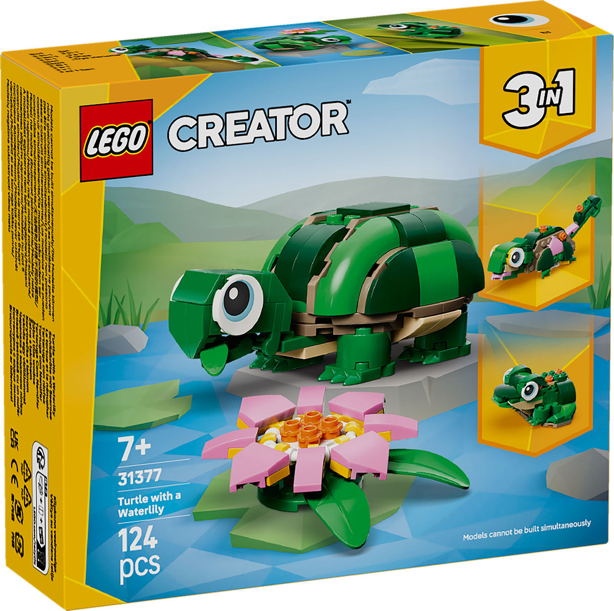LEGO CREATOR SCHILDPAD WATERLELIE 31377 - 5702018033203 - 0010538992