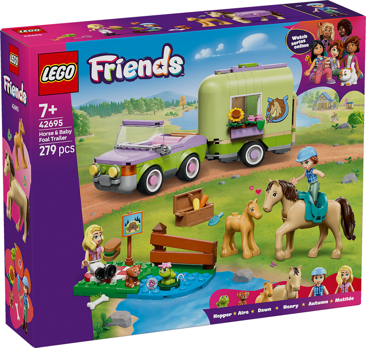 LEGO FRIENDS TRAILER PAARD 42695 - 5702018033265 - 0010538986