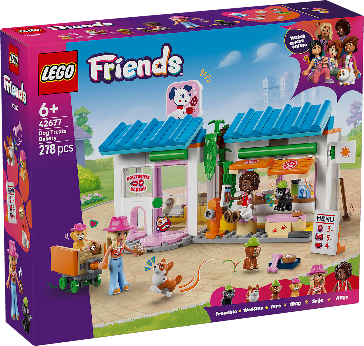 LEGO FRIENDS BAKKERIJ HONDENSNACKS 42677 - 5702018054888 - 0010538978