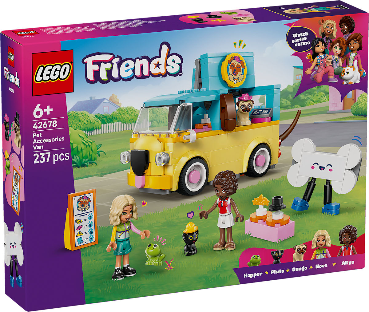 LEGO FRIENDS BESTELWAGEN DIERENACC 42678 - 5702018054895 - 0010538979