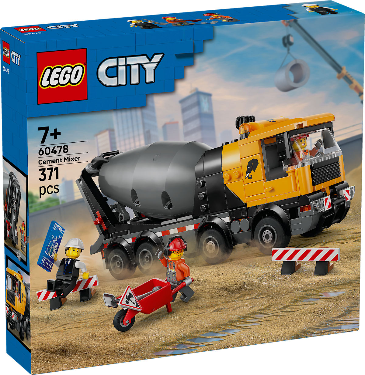 LEGO CEMENTWAGEN 60478 - 5702018056790 - 0010538959