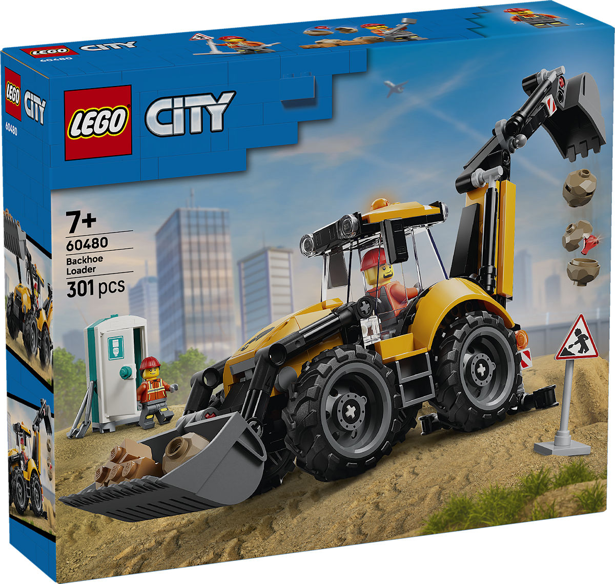 LEGO CITY 60480 GELE GRAAFLAADMACHINE - 5702018056806 - 0010539585