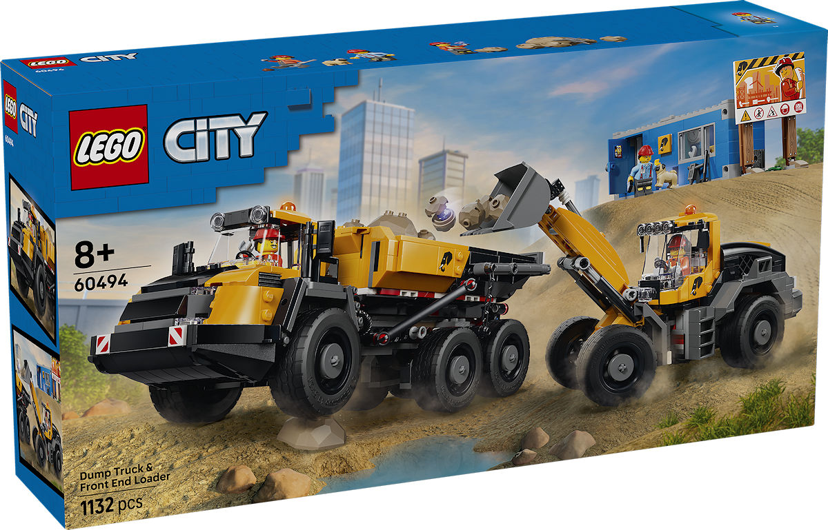 LEGO CITY 60494 KIEPWAGEN EN VOORLADER - 5702018056851 - 0010539586