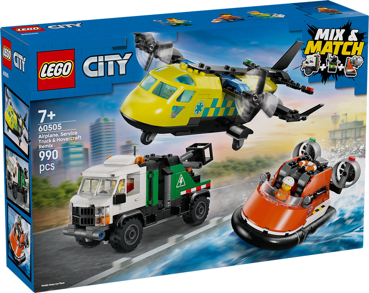 LEGO VLIEGTUIG SERVICEWAGEN 60505 - 5702018056950 - 0010538975