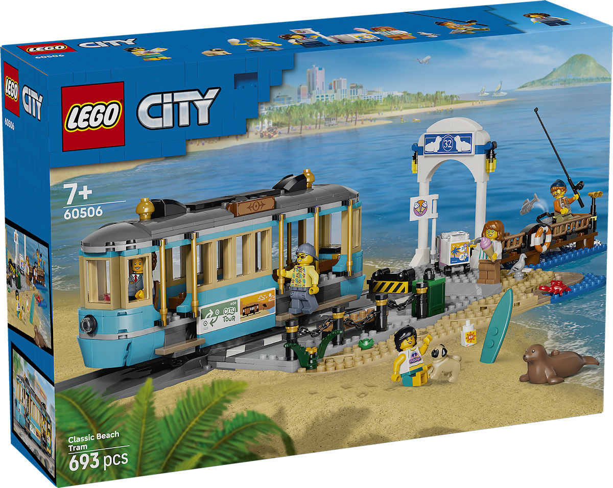 LEGO CITY 60506 KLASSIEKE STRANDTRAM - 5702018056967 - 0010539589