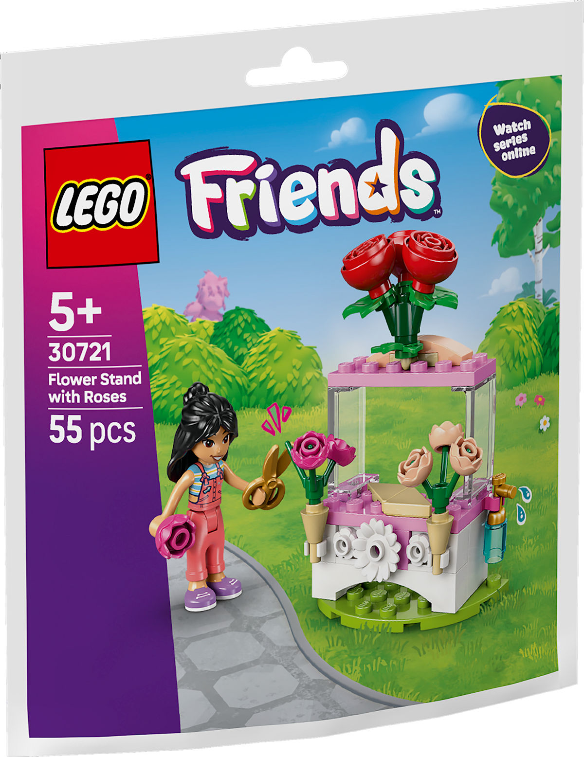 LEGO BAGS BLOEMENKRAAM MET ROZEN 30721 - 5702018058213 - 0010539006