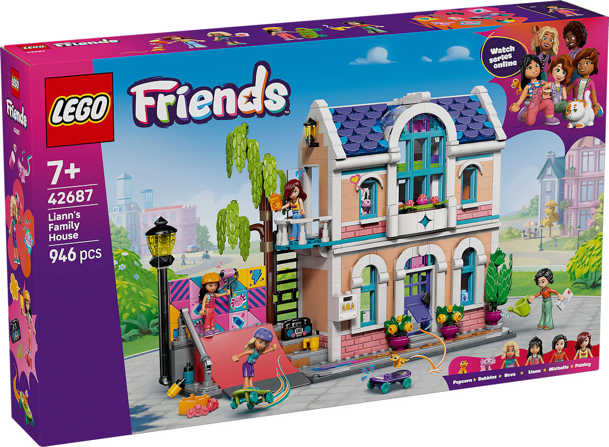 LEGO FRIENDS LIANNS HUIS 42687 - 5702018060407 - 0010538983