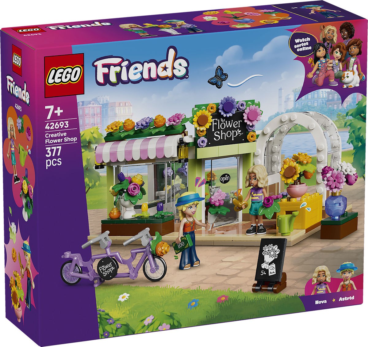 LEGO FRIENDS 42693 CREATIEVE BLOEMWINKEL - 5702018060445 - 0010539580