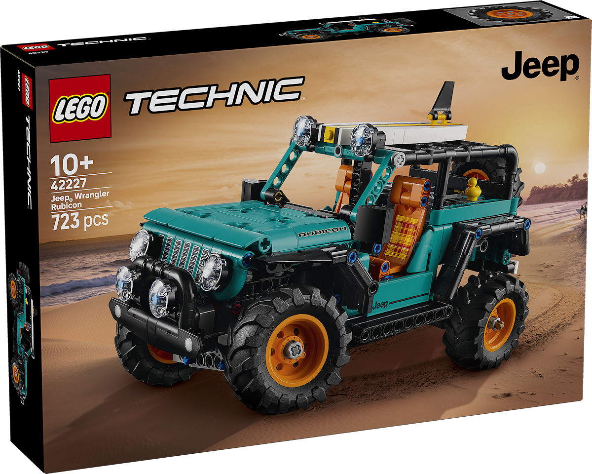 LEGO 42227 JEEP WRANGLER RUBICON TERREIN - 5702018065532 - 0010539307