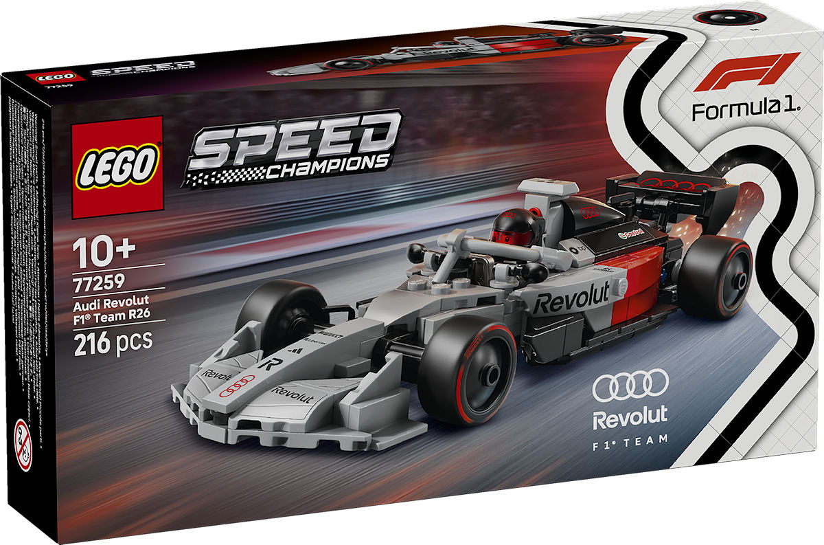 LEGO Speed Champions Audi Revolut F1 Team R26 racewagen (77259) - 5702018068373 - 0010539309