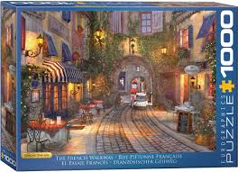 THE FRENCH WALKWAY DOMINIC PUZZEL 1000ST - 6 10 20 30 40 50 60 70 80 90 100 110 120 130 140 144 - 0010538612