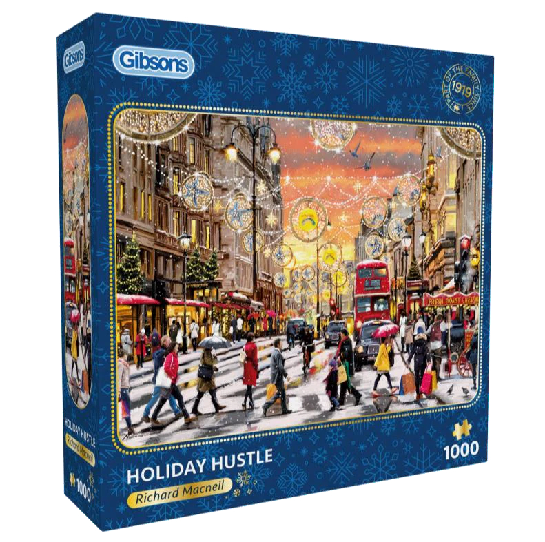 PUZZEL HOLIDAY HUSTLE 1000 STUKJES - 6 10 20 30 40 50 60 70 80 90 100 110 120 130 140 150 154 - 0010538601