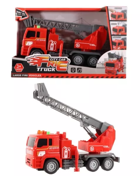 BRANDWEERAUTO MET LICHT EN GELUID - 6 10 20 30 40 50 60 70 80 90 100 110 120 130 140 150 158 - 0010538663