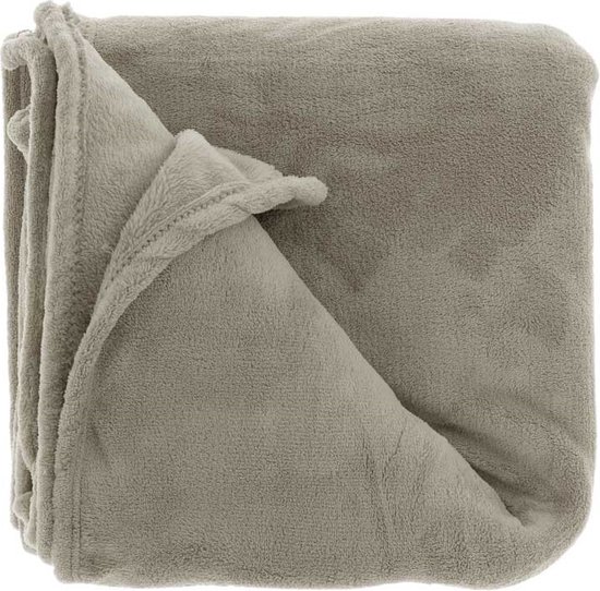 PLAID CLAUDI 130X160 CM LICHT GRIJS - 6 10 20 30 40 50 60 70 80 90 100 110 120 130 140 150 160 170 172 - 0010538838