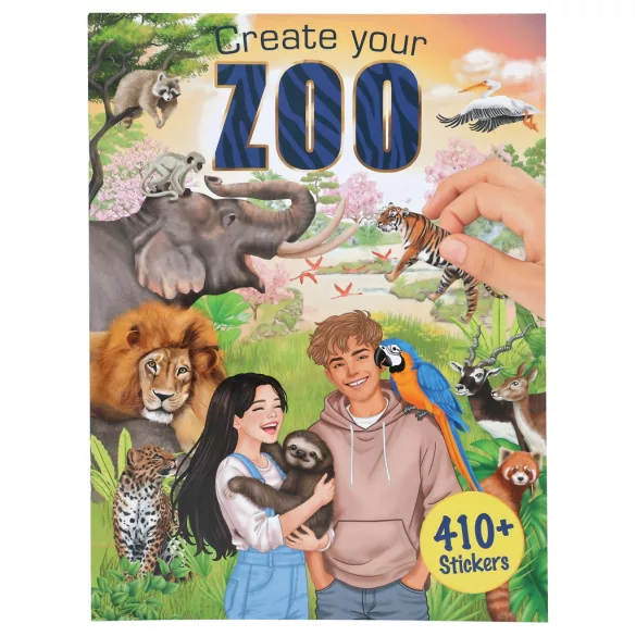 CREATE YOUR ZOO STICKERBOEK - 6 10 20 30 40 50 60 70 80 90 100 110 120 130 140 150 160 170 180 190 200 210 220 224 - 0010554844