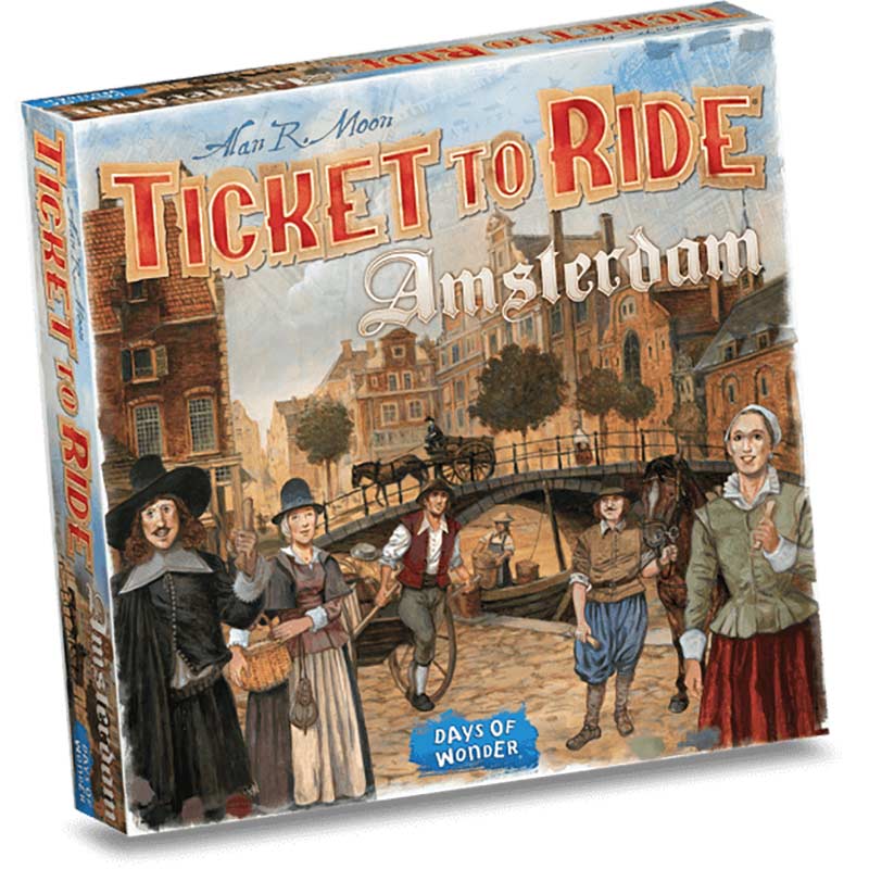 SPEL TICKET TO RIDE  AMSTERDAM - 610 0563 - 518804
