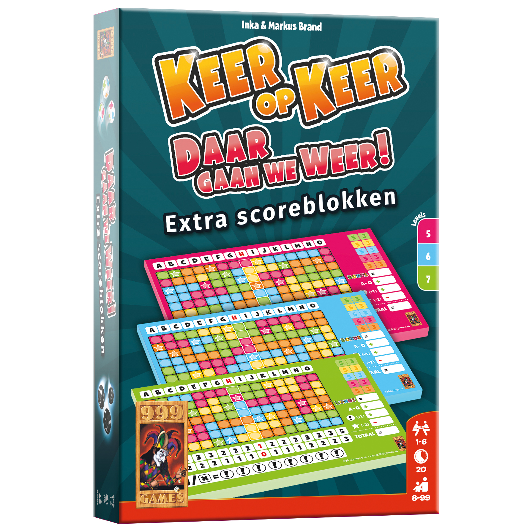 SPEL KEER OP KEER SCOREBLOK - 610 7948 - 518680