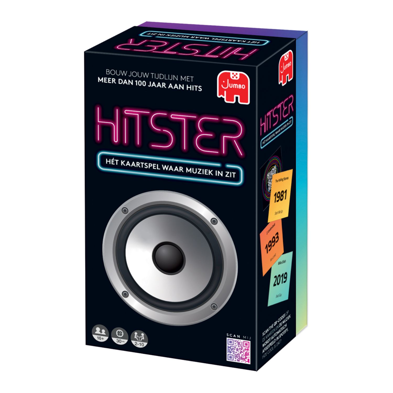 HITSTER MUZIEK SPEL - 610 9875 - 490335