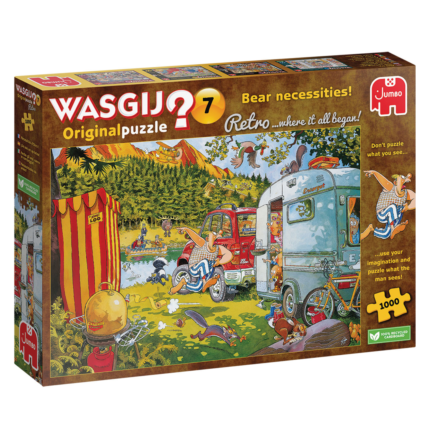 PUZZEL WASGIJ RETRO DESTINY 7 - 613 0016 - 513475