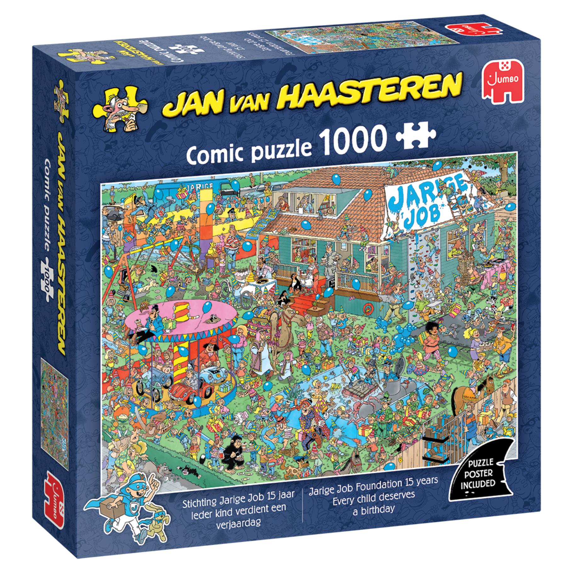 PUZZEL JVH JARIGE JOB 1000 STUKJES - 613 1887 - 0010537753