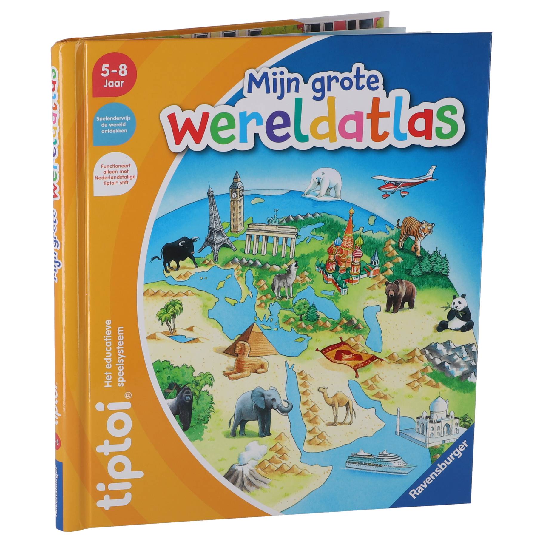 TIPTOI BOEK WERELDATLAS - 624 0001 - 536302