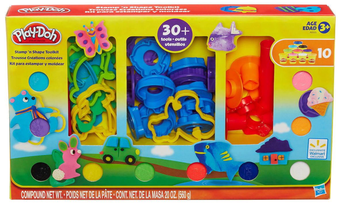 PLAY-DOH STAMP N' SHAPE TOOLKIT - 630509255009 - 0010540132