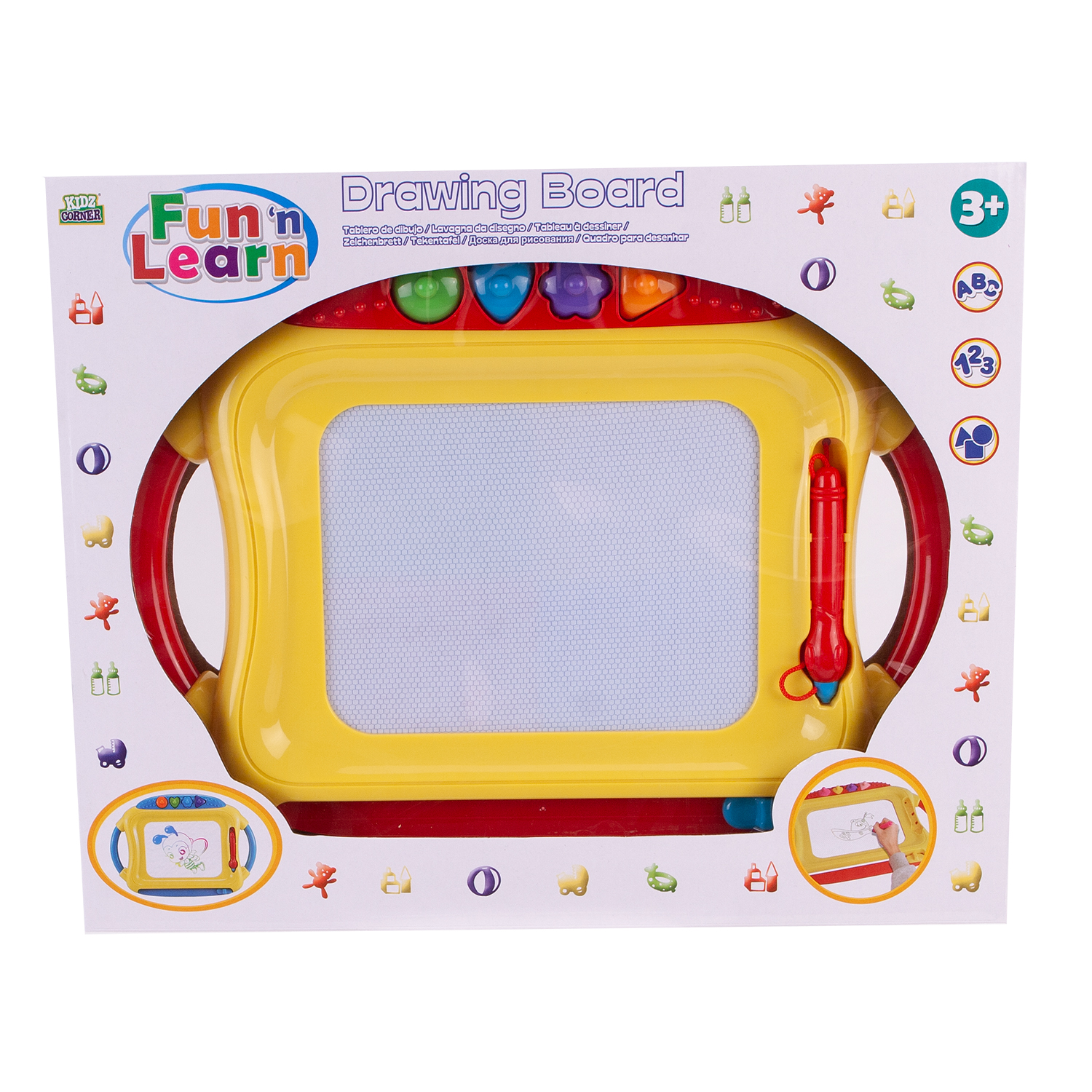 MAGNETISCH TEKENBORD GROOT - 653 1943 - 482211