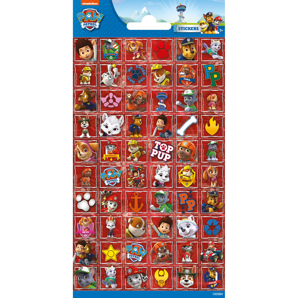STICKERS PAW PATROL - 655 0584 - 526977
