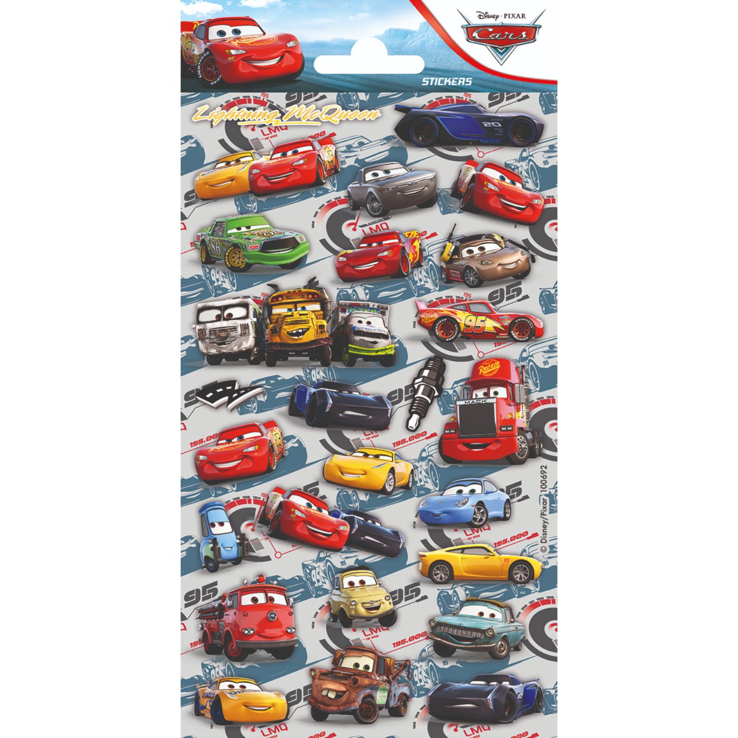 STICKERS CARS - 655 4264 - 009415
