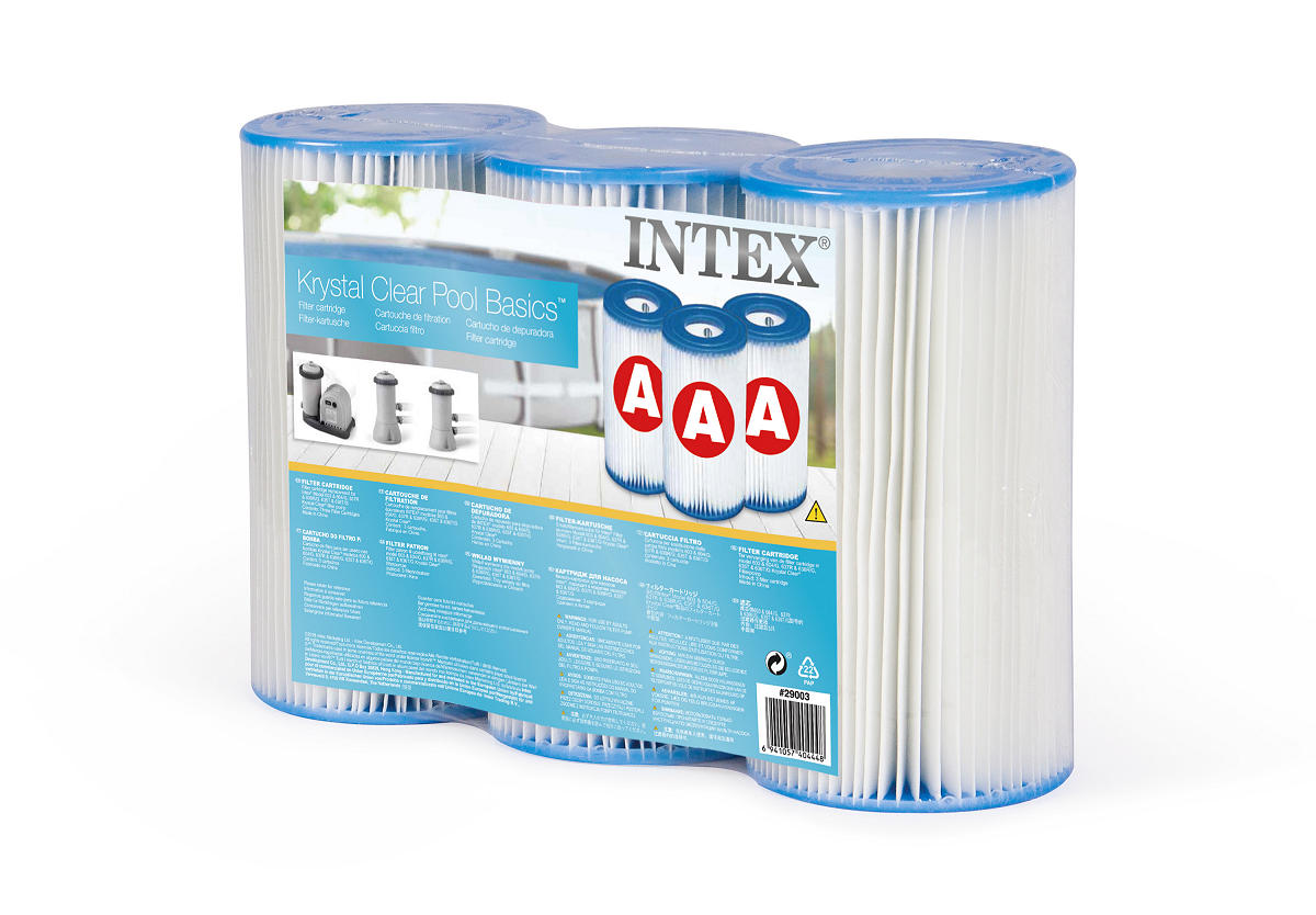 INTEX 3X FILTER A (=III) VOOR FILTERPOMP - 6941057404448 - 529222