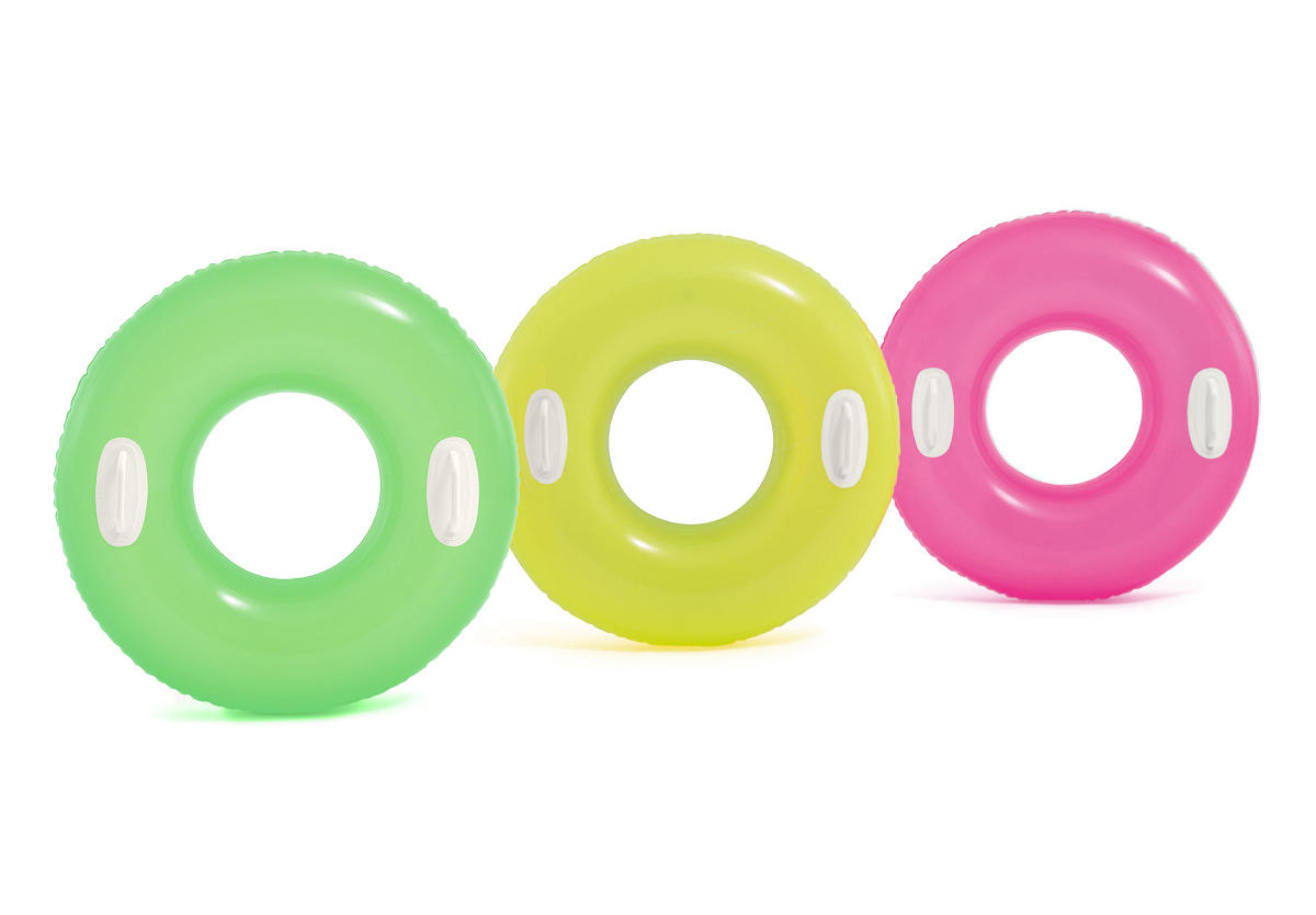 INTEX ZWEMRING HANDVAT 76CM 3ASS - 6941057452586 - 513053