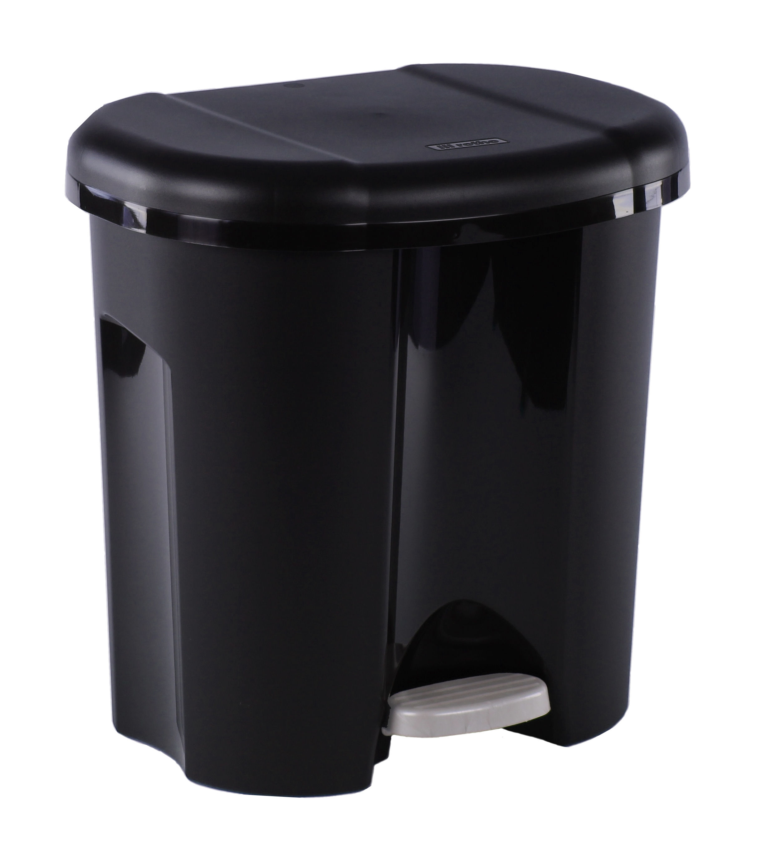 ROTHO AFVALBAK 2 X 10 LITER ZWART DUO - 7610859153494 - 514832