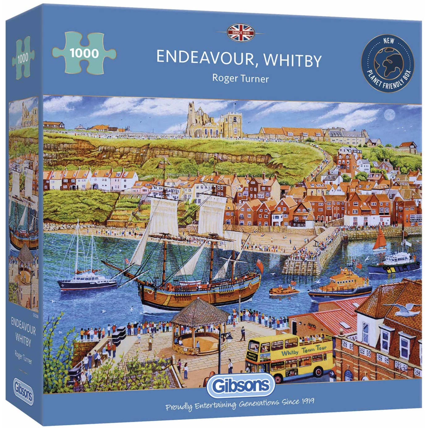 GIBSON PUZZEL ENDEAVOUR WHITBY - 8 10 20 30 40 43 - 0010539017