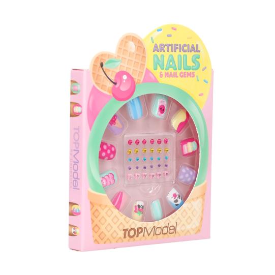 TOPMODEL NEPNAGELS EN STEENTJES CANDY GL - 8 10 20 30 40 50 60 70 80 90 100 104 - 0010539108