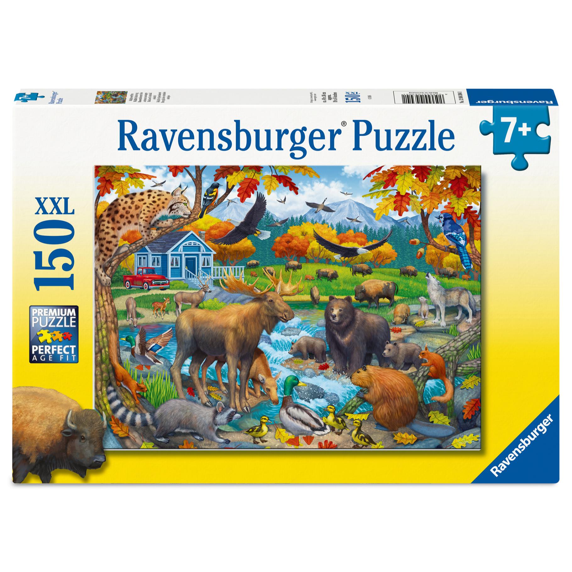 RAV PUZZEL WILDLIFE GATHERING 150 STUKJE - 8 10 20 30 40 50 60 70 80 90 100 110 120 123 - 0010539415